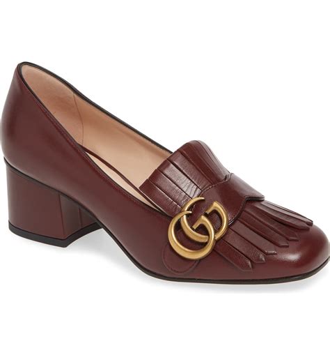 gucci kiltie pump|Gucci Heels for Women .